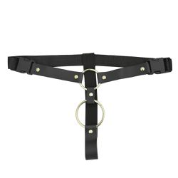 *Cinta Dupla Argola Dominatrixxx (DX1544) - Preto ... - Pimenta Sexy Shop e Lingerie Sensual
