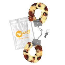 Algema em Metal Com Pelúcia My Cuff (MVAM01) - Onç... - Pimenta Sexy Shop e Lingerie Sensual