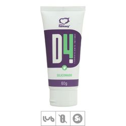 Lubrificante D4 60g (SF4000-ST820) - Siliconado - ... - Pimenta Sexy Shop e Lingerie Sensual