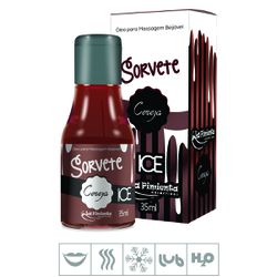 Gel Comestível Sorvete Ice 35ml (ST325) - Cereja ... - Pimenta Sexy Shop e Lingerie Sensual