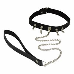 Coleira Com Guia Brasil Fetiche (CGP01-CG55-ST528)... - Pimenta Sexy Shop e Lingerie Sensual