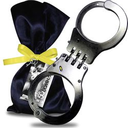 *Algema Dominus 50 Tons Dominantes (14675) - Crom... - Pimenta Sexy Shop e Lingerie Sensual