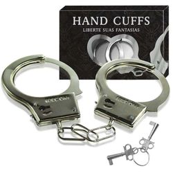 Algema em Metal Hand Cuffs VP (Al002-14614-16702) ... - Pimenta Sexy Shop e Lingerie Sensual