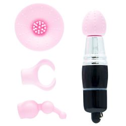 Mini Vibro Com 4 Massageadores Bateria LR44 VP (MV... - Pimenta Sexy Shop e Lingerie Sensual