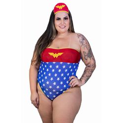*Mini Body Mulher Maravilha II Plus Size (PS2126) ... - Pimenta Sexy Shop e Lingerie Sensual
