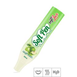 **Caneta Comestível Soft Pen 35ml (ST672) - Maçã V... - Pimenta Sexy Shop e Lingerie Sensual