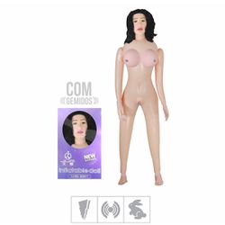 *Boneca Inflável Morena Com Boca Penetrável e Vibr... - Pimenta Sexy Shop e Lingerie Sensual