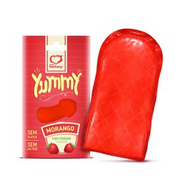 *Capa Peniana Comestível Yummy 1un (ST591) - Mora... - Pimenta Sexy Shop e Lingerie Sensual