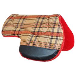 Manta Meia Aba Xadrez Cardife - Vermelho - MF0034 - MF BOLSAS