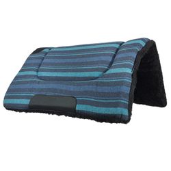 Manta Quarto De Milha Xadrez Azul Claro e Preto - ... - MF BOLSAS