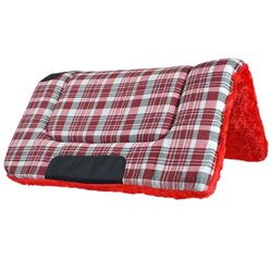 Manta Quarto De Milha Xadrez Vermelho - MF0094 - MF BOLSAS