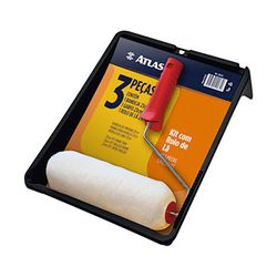 KIT PARA PINTURA ATLAS 3 PEÇAS AT428/22 - MIARA KRÜGER TINTAS