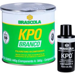 KPO BRANCO BICOMPONENTE BRASCOLA 380G - MIARA KRÜGER TINTAS