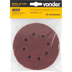 DISCO LIXA VONDER 125MM - MIARA KRÜGER TINTAS