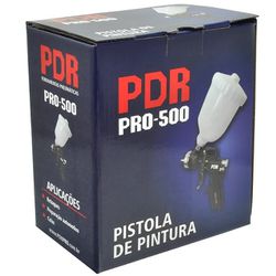 PISTOLA PDR PRO-500 PINTURA GRAVIDADE BICO 1,5MM - MIARA KRÜGER TINTAS