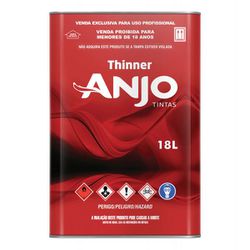 THINNER ANJO 2750 18LT - MIARA KRÜGER TINTAS