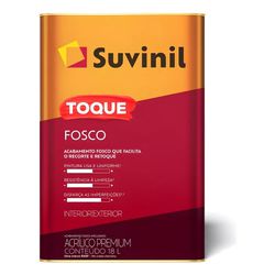 ACRÍLICO SUVINIL PREMIUM TOQUE FOSCO 18L - MIARA KRÜGER TINTAS