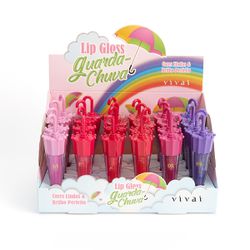 LIP GLOSS GUARDA-CHUVA VIVAI - 0025 - MIL OPÇÕES MAQUIAGEM