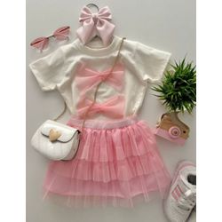 Conjunto Alice Rosa - Mini Bella Kids