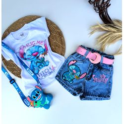 Conjunto shorts e TShirts - Mini Bella Kids