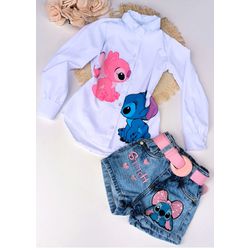 Conjunto completo com cinto - Mini Bella Kids