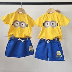 Conjunto Minions menina ou menino - Mini Bella Kids