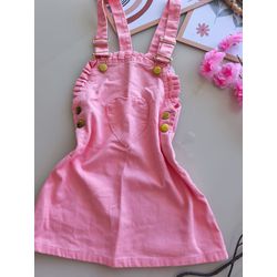 Salopete Rosa Love - Mini Bella Kids