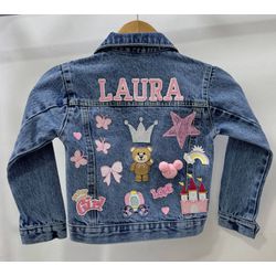 Jaqueta personalizada ursinha - Mini Bella Kids