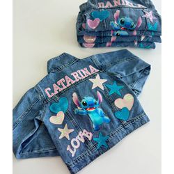 Jaqueta personalizada Stitch - Mini Bella Kids