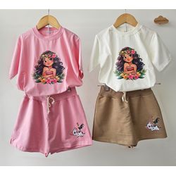 Conjunto Moana - Mini Bella Kids