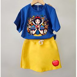 Conjunto Branca de neve - Mini Bella Kids