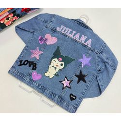 Jaqueta Personalizada Kuromi - Mini Bella Kids