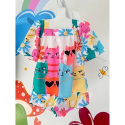 Conjunto Gatinhos - Mini Bella Kids