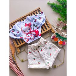 Conjunto Festa cereja - Mini Bella Kids