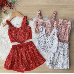 Conjunto Coração Paete - Mini Glitz