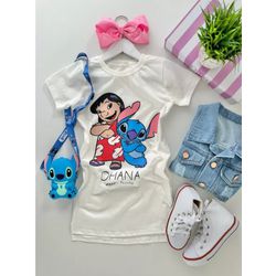 Vestido Stitch ohana - Mini Bella Kids