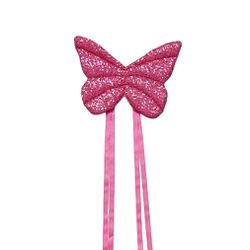 Fantasia Infantil Asa Borboleta Paetê Pink