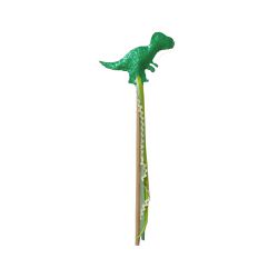 Fantasia Infantil Varinha de Condão Dino T-Rex Verde