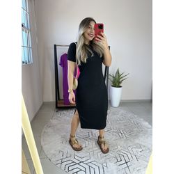 VESTIDO FLAVIA PRETO - 0018080012 - Silvia Dias