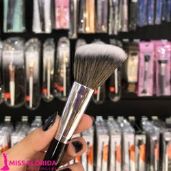 Pincel Angular Para Blush Macrilan A07 LINHA MAX - MISS FLÓRIDA MAQUIAGENS