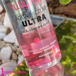 Agua Micelar Ultra Ruby Rose 120 ML BH-300 - MISS FLÓRIDA MAQUIAGENS