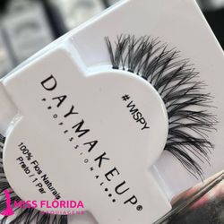 Cilios postiços Daymakeup Wispy HUMAN HAIR 100% Fi... - MISS FLÓRIDA MAQUIAGENS