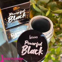 Delineador em gel Powerful Black Luisance - MISS FLÓRIDA MAQUIAGENS