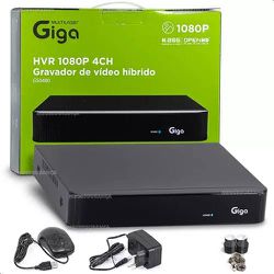 HVR 1080P 4CH GIGA - 7908414420663 - M M REFRIGERAÇÃO