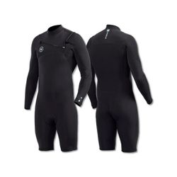 Short John Vissla 7 Seas 22 LS Spring Preto Mascul... - Loja Mobe Wake