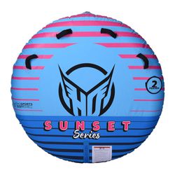 Boia Rebocável Sunset 2 Tube Para 2 Pessoas Hyperl... - Loja Mobe Wake