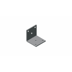 Cantoneira 40x40mm 6 Furos - MOBILINI COMPONENTES