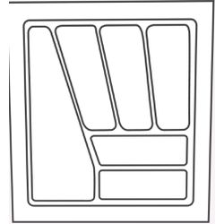 Organizador de Talher 470/415X515/455X47mm - MOBILINI COMPONENTES