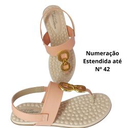 Sandália Paula - Moda chic53654215424 - MODACHIC