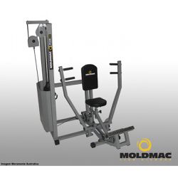 Supino Sentado com Carga - 057 - MOLD MAC FITNESS